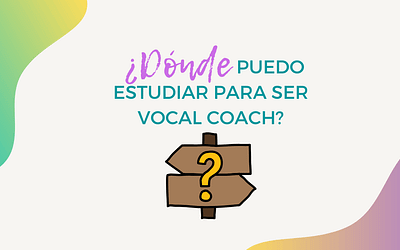 ¿Dónde puedo estudiar para ser vocal coach?